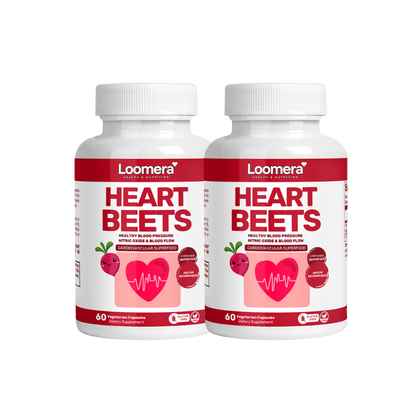 Heart BEETS Beetroot Powder – Superfood for Energy, Heart Health & Detox